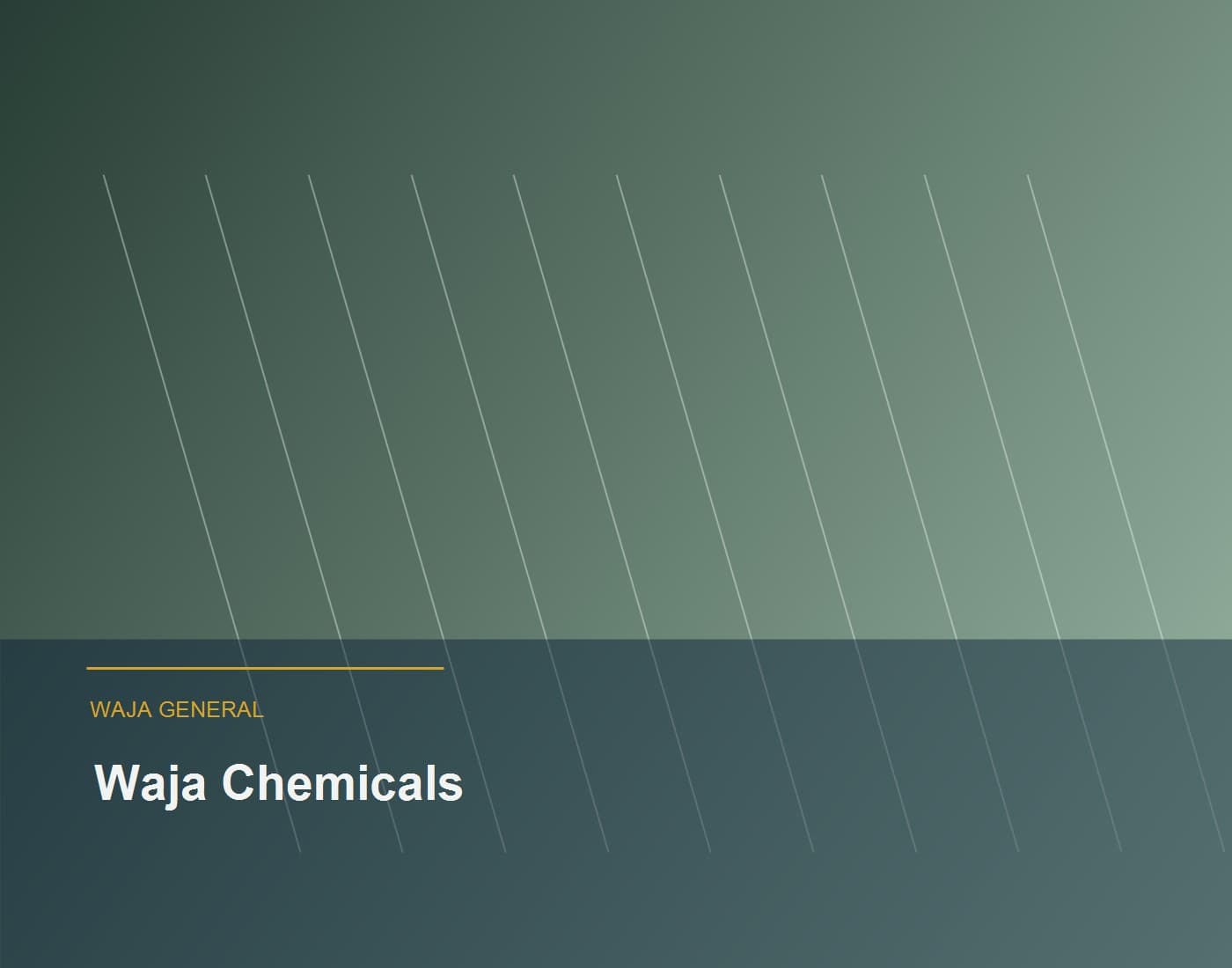 Waja Chemicals product and laboratory supply context